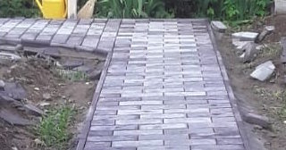 Укладка тротуарной плитки на садовую дорожку от 870 руб. в Отрадном
