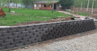 Установка подпорной стенки в Отрадном: качество и цена от 2989 руб.